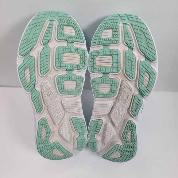 Hoka One One Bondi 7 Women's Blue Running Shoes F27221H US Size 9.5 - Picture 7 of 8